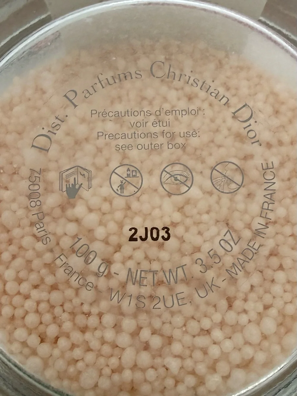 Dior Miss Dior Bath Pearls - Full Size